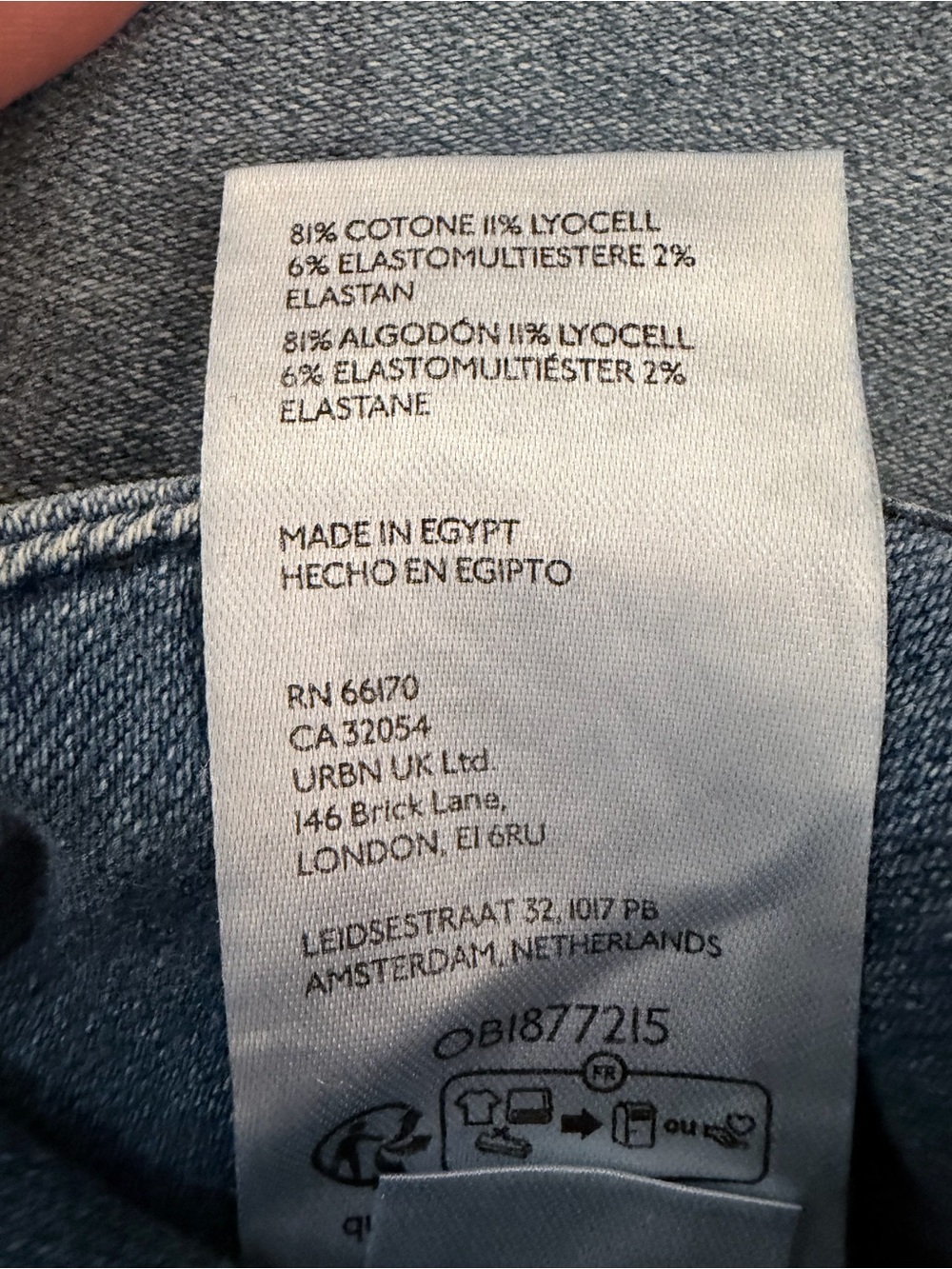 Anthropologie NWT Maeve The Colette Cropped Jeans Medium Wash Size 31 - Picture 10 of 10